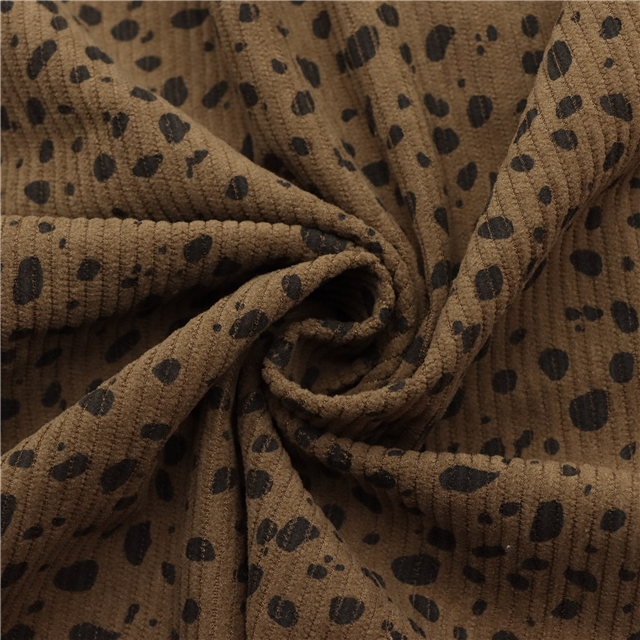 irregular circular lighting core velvet fabric