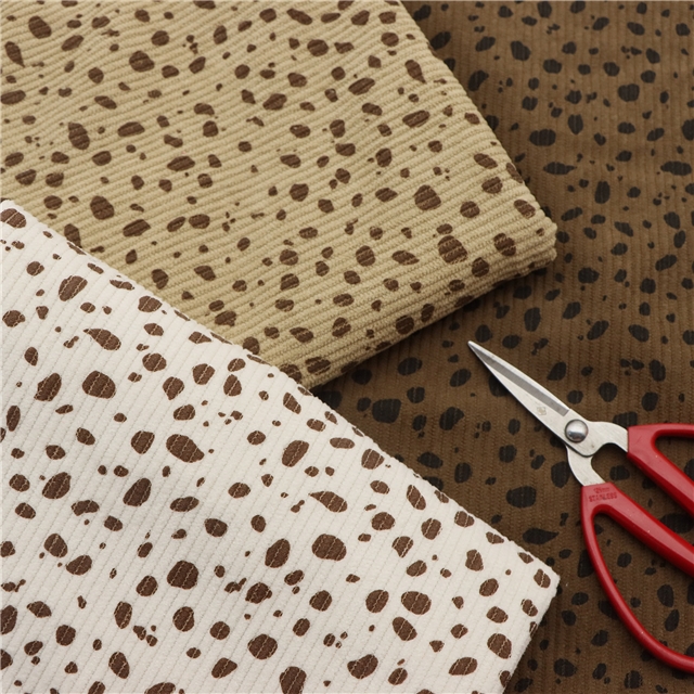 irregular circular lighting core velvet fabric
