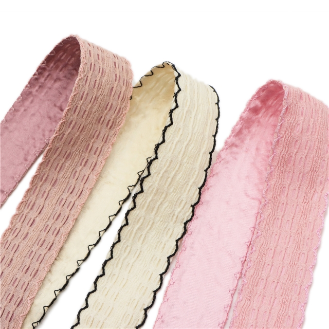 polyester plain moon ribbon