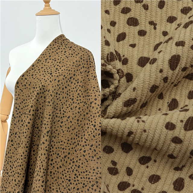 irregular circular lighting core velvet fabric
