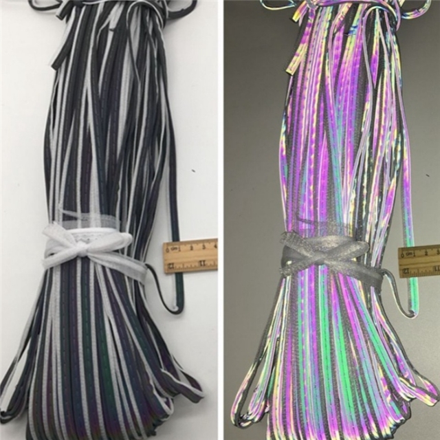 polyester reflective strip fabric warning tape