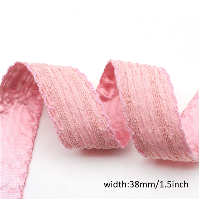 polyester plain moon ribbon