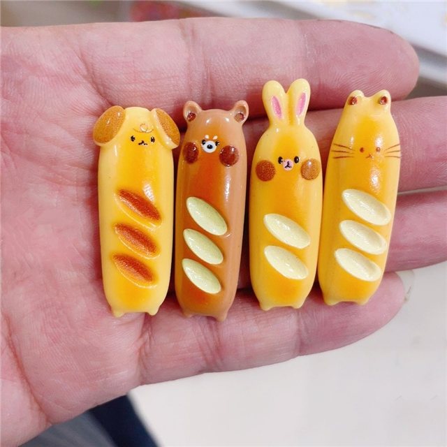 resin Cartoon Bread Animal (Mixed)