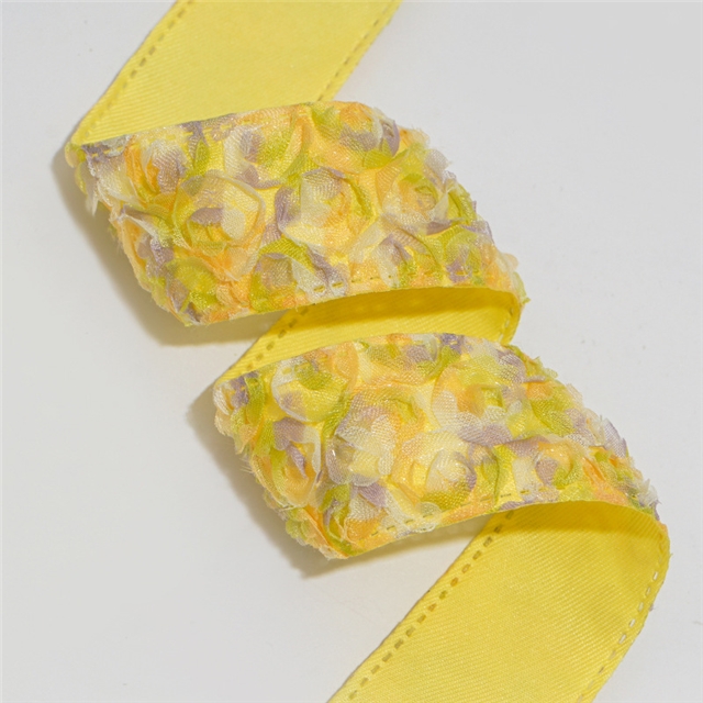lace flower layering cloth ribbons