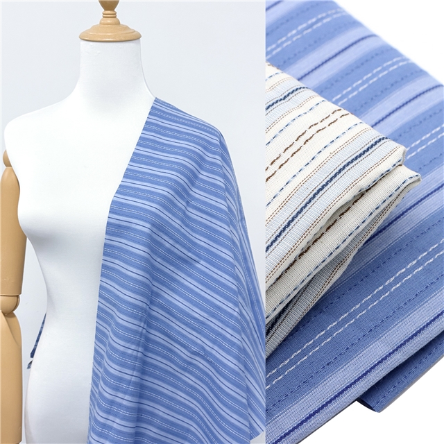ethnic style cotton color woven striped fabric