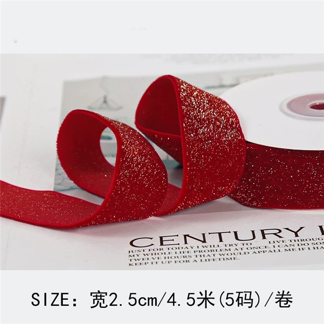 red gold wire scallion velvet belt