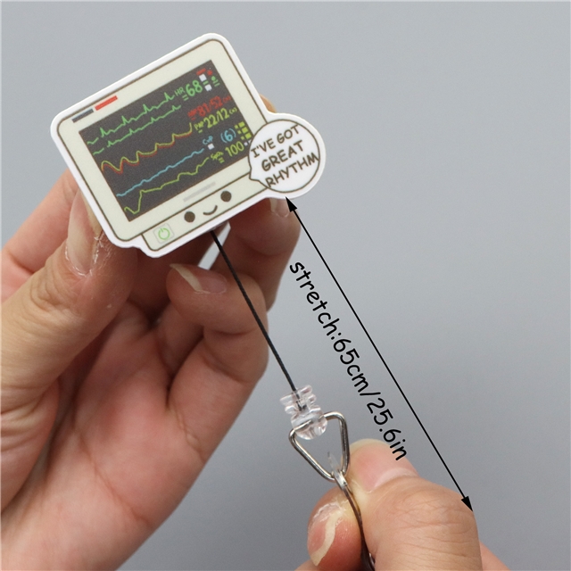 acrylic+plastic acrylic easy pull retractable buckle