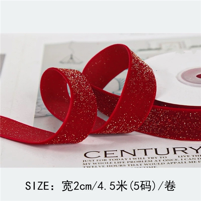 red gold wire scallion velvet belt