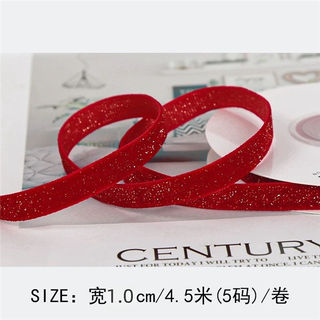 red gold wire scallion velvet belt