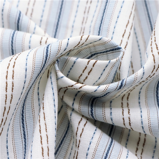 ethnic style cotton color woven striped fabric