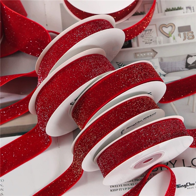red gold wire scallion velvet belt