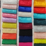plain flower jacquard fabric