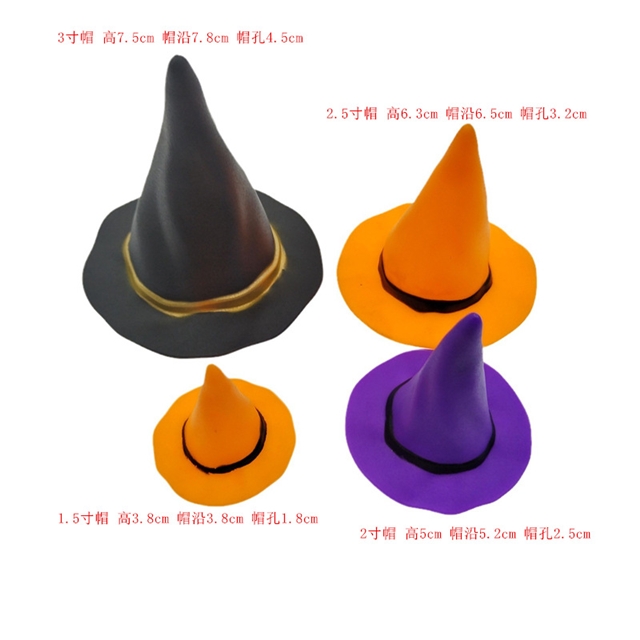 pvc halloween pvc soft hat headwear accessories