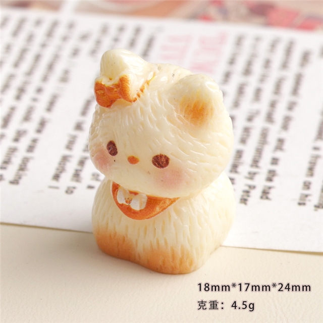 resin Tie Cat 3D Resin Accessories