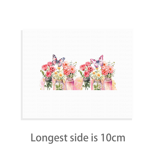 cotton Iron On Transfer Stickers and T-shirts