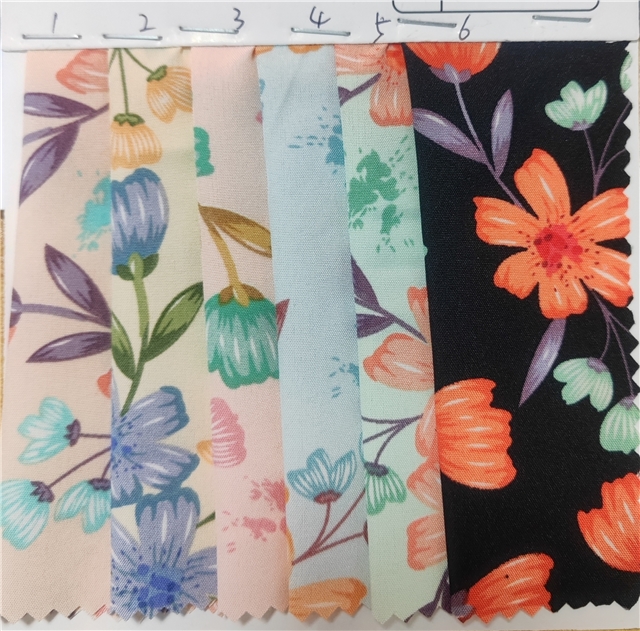 flower polyester fabric