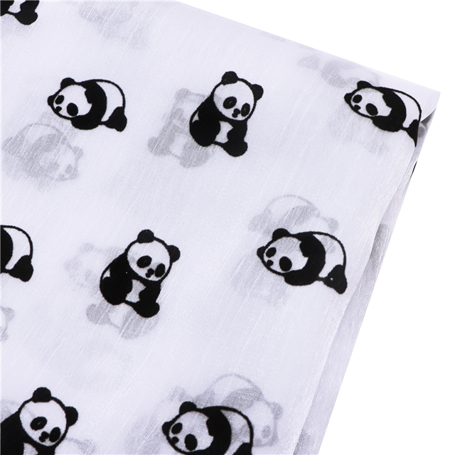 velvet panda shimmering ice flower wrinkled organza fabric
