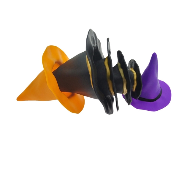 pvc halloween pvc soft hat headwear accessories