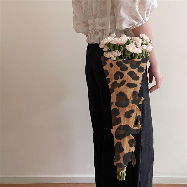 leopard print corduroy fabric