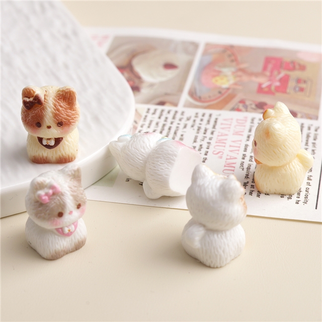resin Tie Cat 3D Resin Accessories