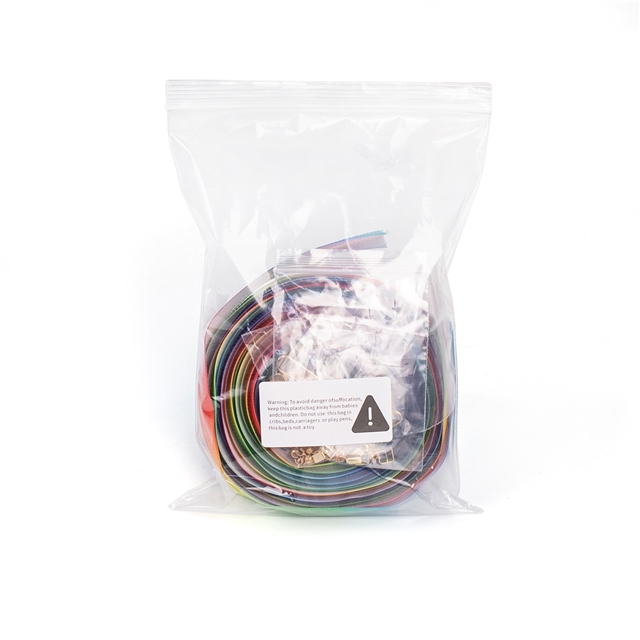 nylon 5# nylon zipper set (zipper 4.5 meters+10 pulls+20 front stops+10 tail stops)