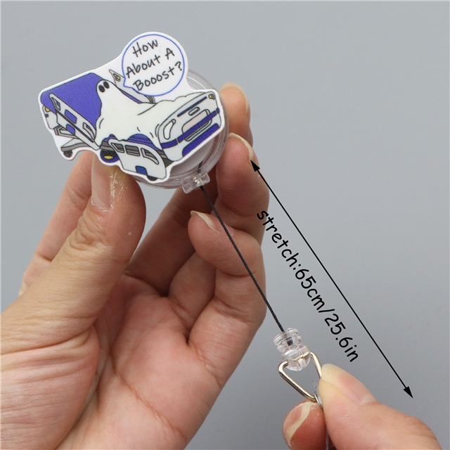 acrylic+plastic acrylic easy pull retractable buckle