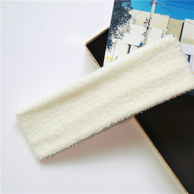 high elasticity sweat absorbing running pure cotton knitted headband