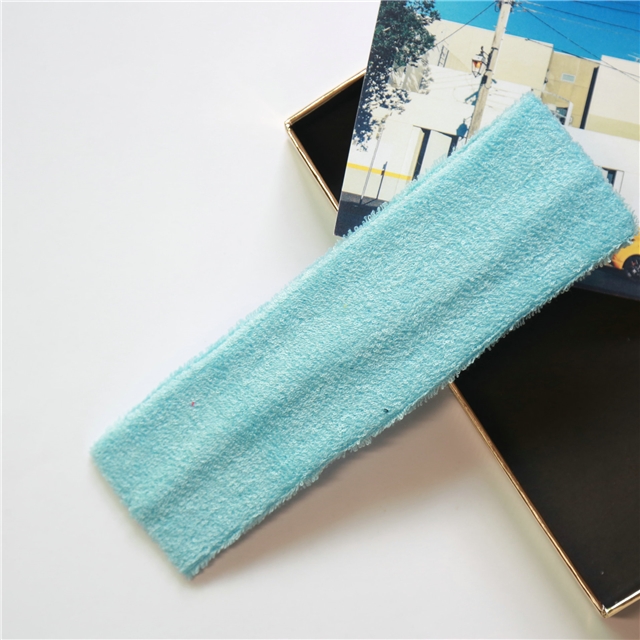 high elasticity sweat absorbing running pure cotton knitted headband