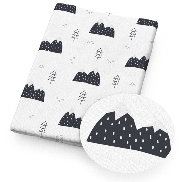 polyester cotton geometric animals series polyester cotton fabric set (8 pcs/set) polyester cotton fabric,20*20cm(7.9*7.9