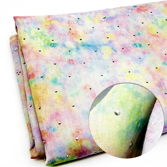hot stamping dyed polyester-cotton fabric