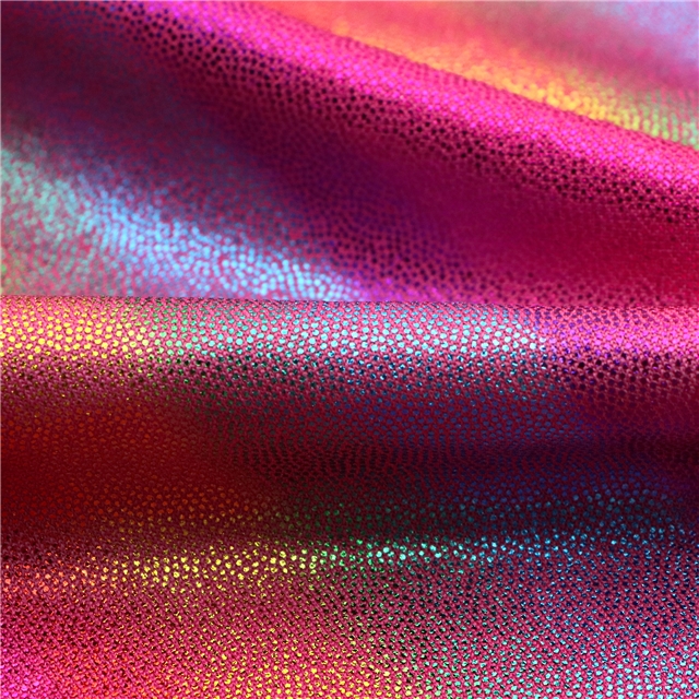 2 ways gainbow gradient knit fabric