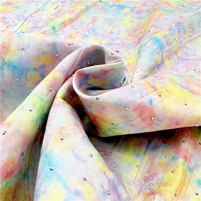hot stamping dyed polyester-cotton fabric