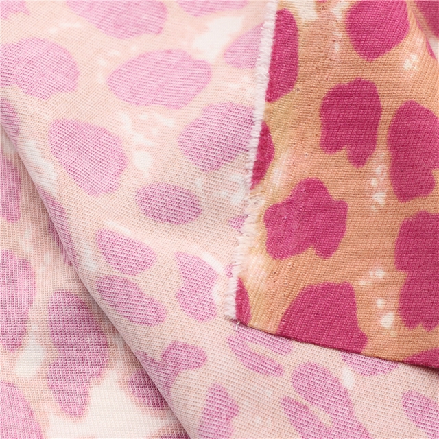 leopard print corduroy fabric