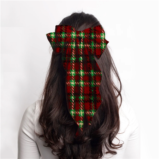 plaid woolen fabric