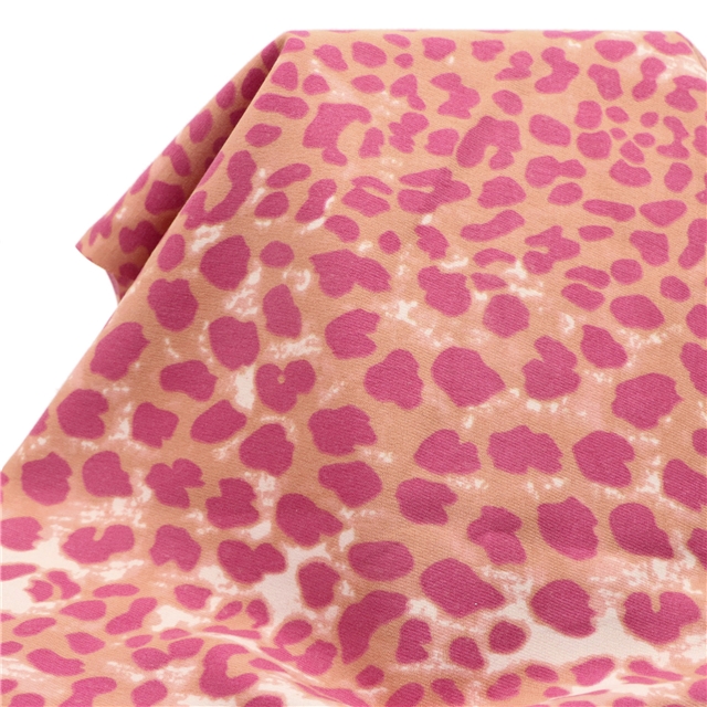 leopard print corduroy fabric