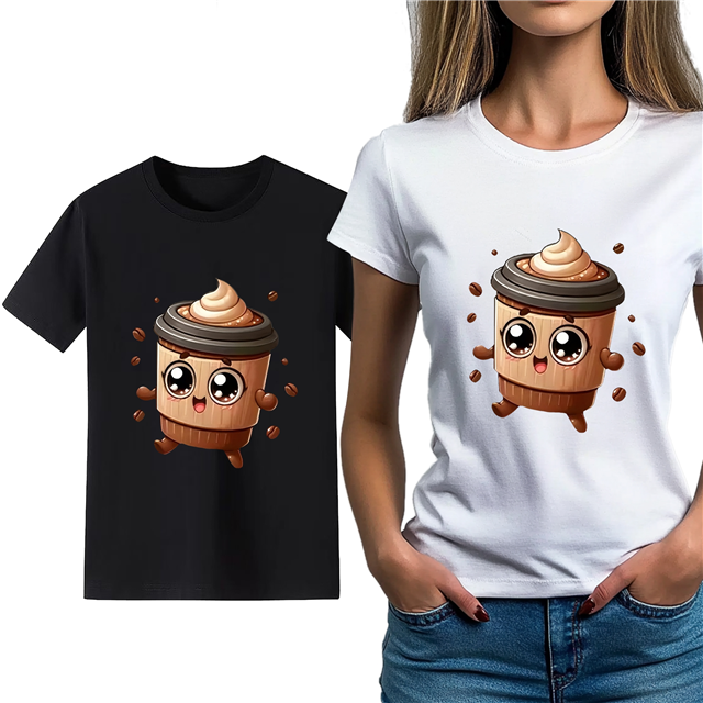 cotton Iron On Transfer Stickers and T-shirts