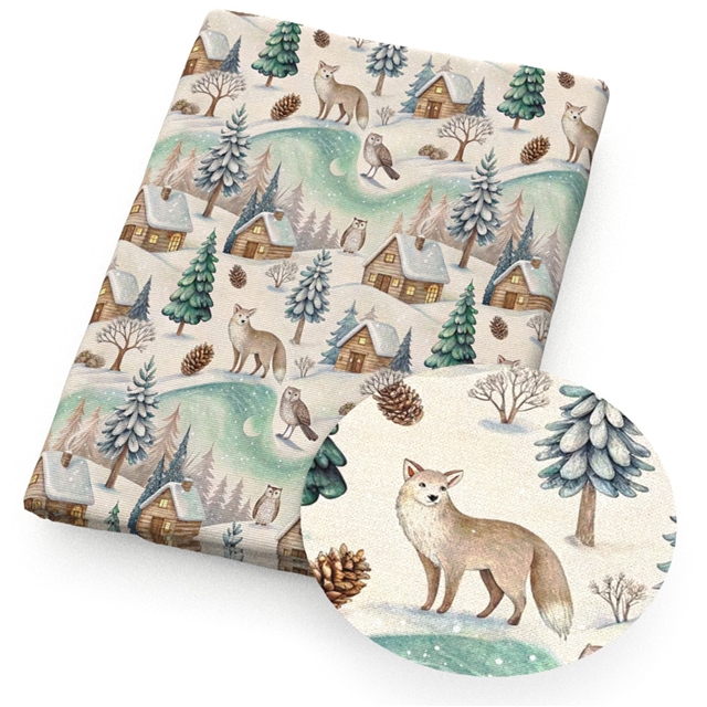 polyester cotton animals series polyester cotton fabric set (8 pcs/set) polyester cotton fabric,20*20cm(7.9*7.9
