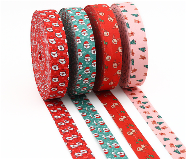 christmas series fabric cut to stripe