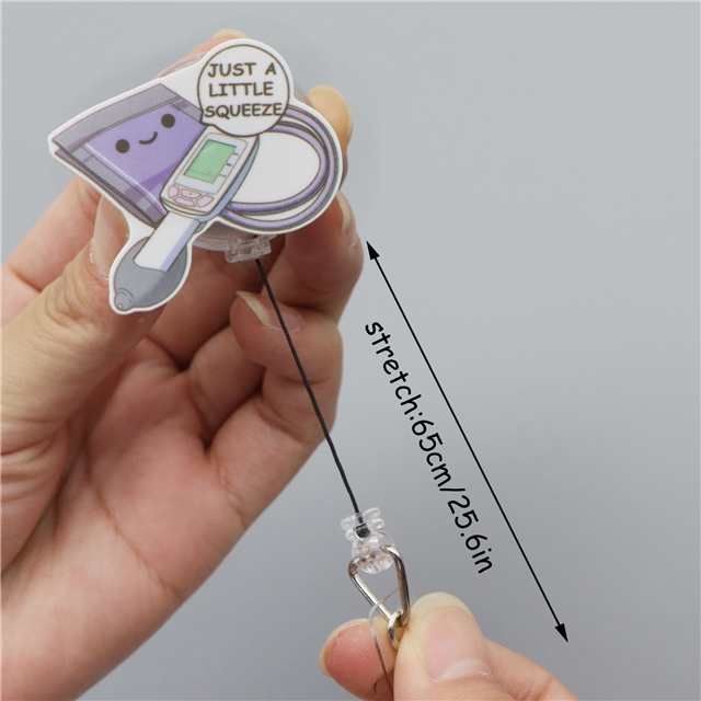 acrylic+plastic acrylic easy pull retractable buckle