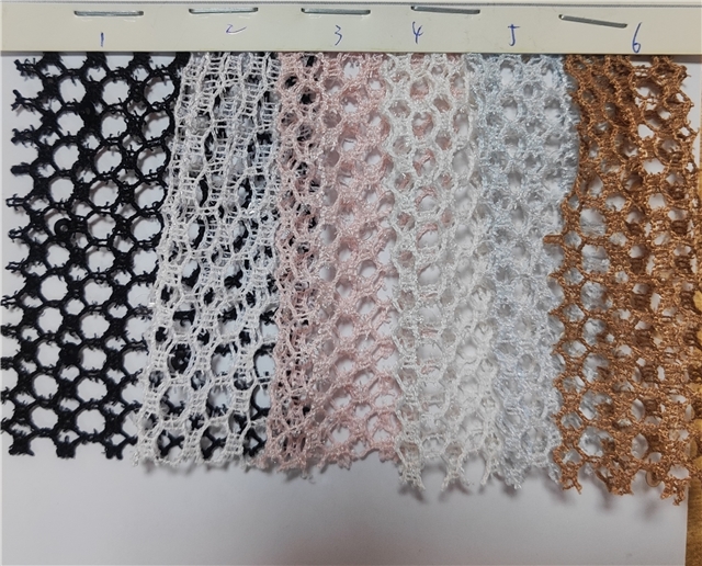 sequin hollow mesh fabric