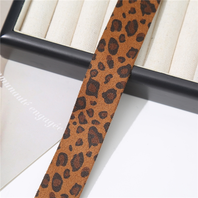 leopard print webbing