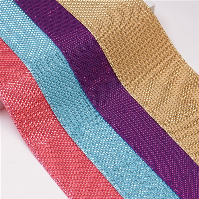 plain diamond mesh woven belt