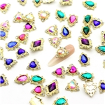 nail art rhinestone alloy accessories