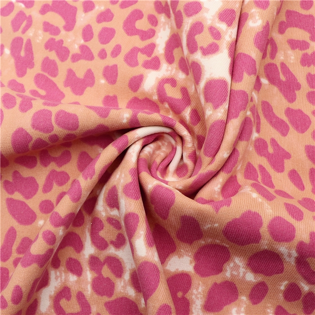 leopard print corduroy fabric