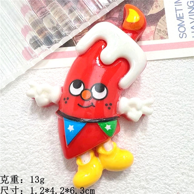 resin cartoon christmas tree large 3d resin accessories