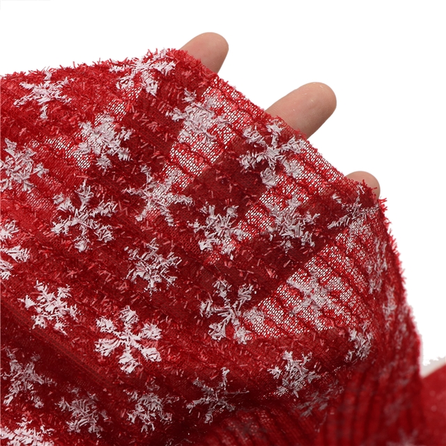 christmas snowflakes ink printing glass onion cloth
