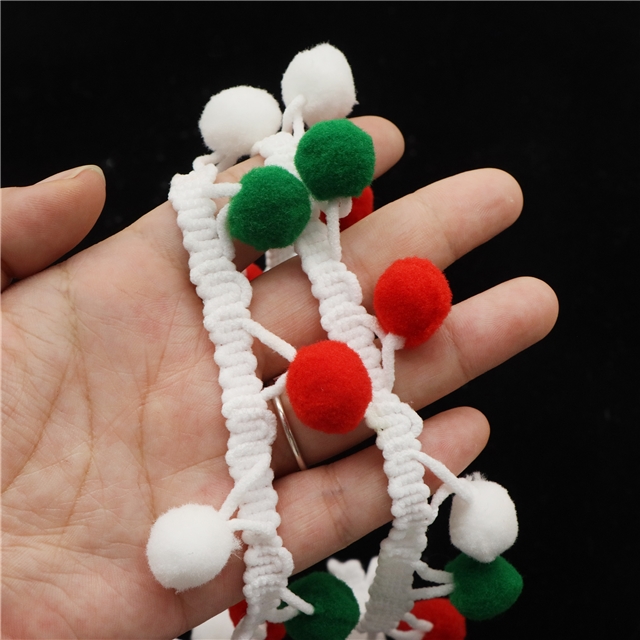 christmas ball lace
