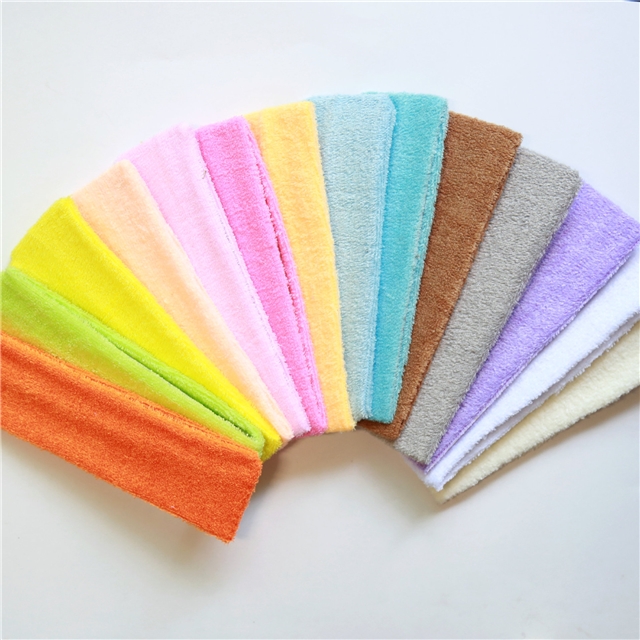 high elasticity sweat absorbing running pure cotton knitted headband