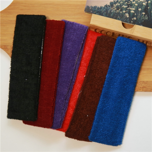 high elasticity sweat absorbing running pure cotton knitted headband