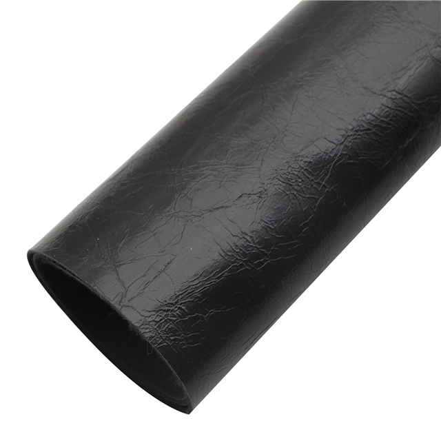 synthetic leather plain wrinkles and bursting patterns faux leather